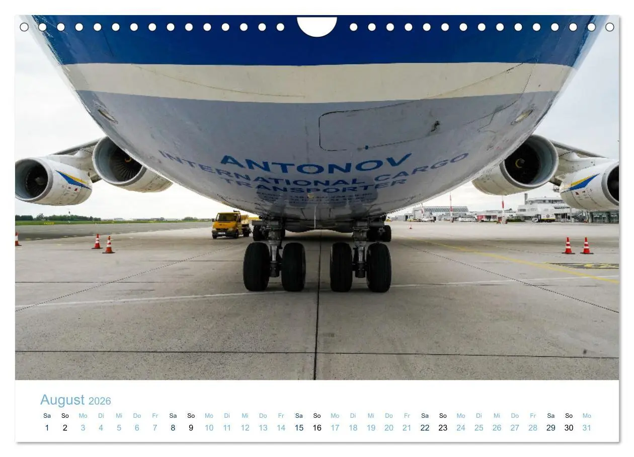 Bild: 9783457607121 | ANTONOV 124 (Wandkalender 2026 DIN A4 quer), CALVENDO Monatskalender