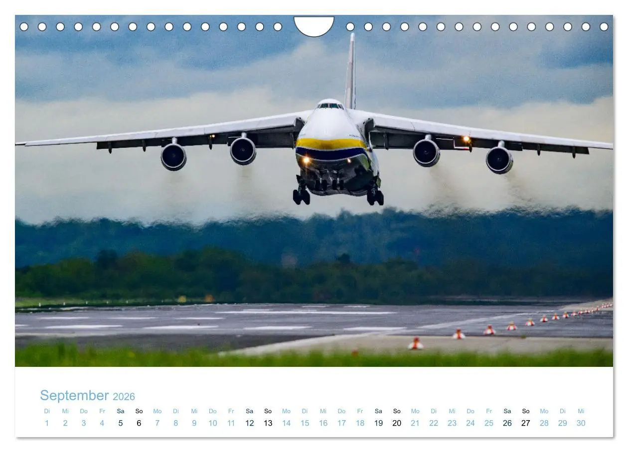 Bild: 9783457607121 | ANTONOV 124 (Wandkalender 2026 DIN A4 quer), CALVENDO Monatskalender