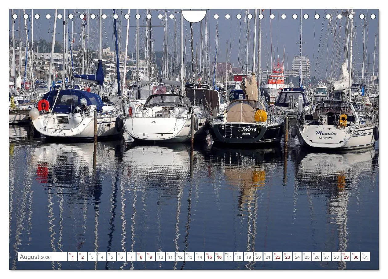 Bild: 9783457917121 | Immer wieder Grömitz (Wandkalender 2026 DIN A4 quer), CALVENDO...