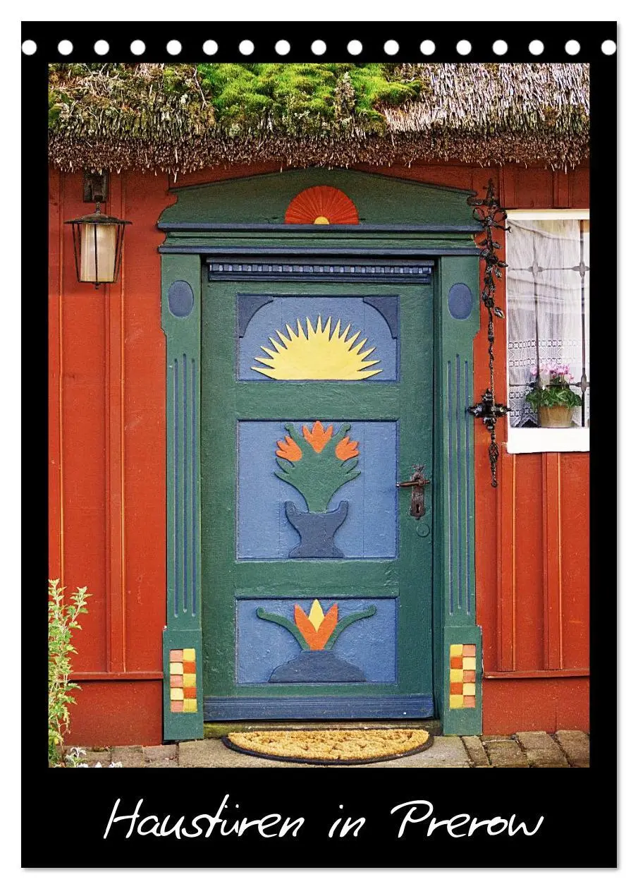 Cover: 9783516487121 | Haustüren in Prerow (Tischkalender 2026 DIN A5 hoch), CALVENDO...