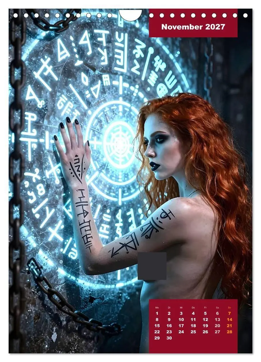 Bild: 9783516797121 | Gothic Engel (Wandkalender 2027 DIN A4 hoch), CALVENDO Monatskalender