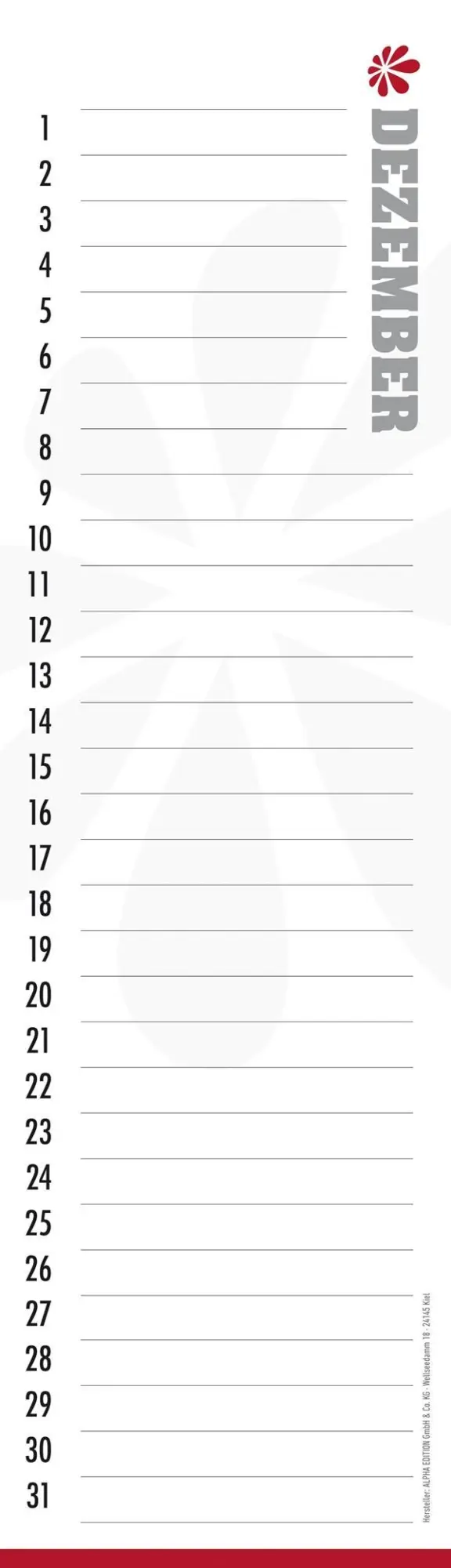 Bild: 9783840737121 | Geburtstagskalender Mini immerwährend | Kalender | 28 S. | Deutsch