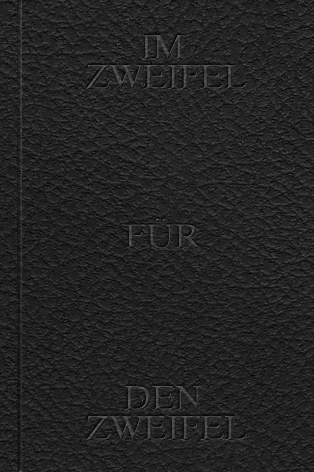 Cover: 9783862067121 | Im Zweifel für den Zweifel | Taschenbuch | 433 S. | Deutsch | 2018
