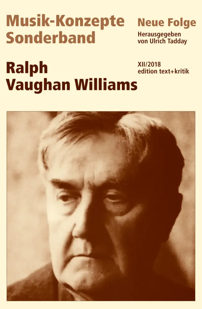 Cover: 9783869167121 | Ralph Vaughan Williams | Ulrich Tadday | Taschenbuch | 218 S. | 2018