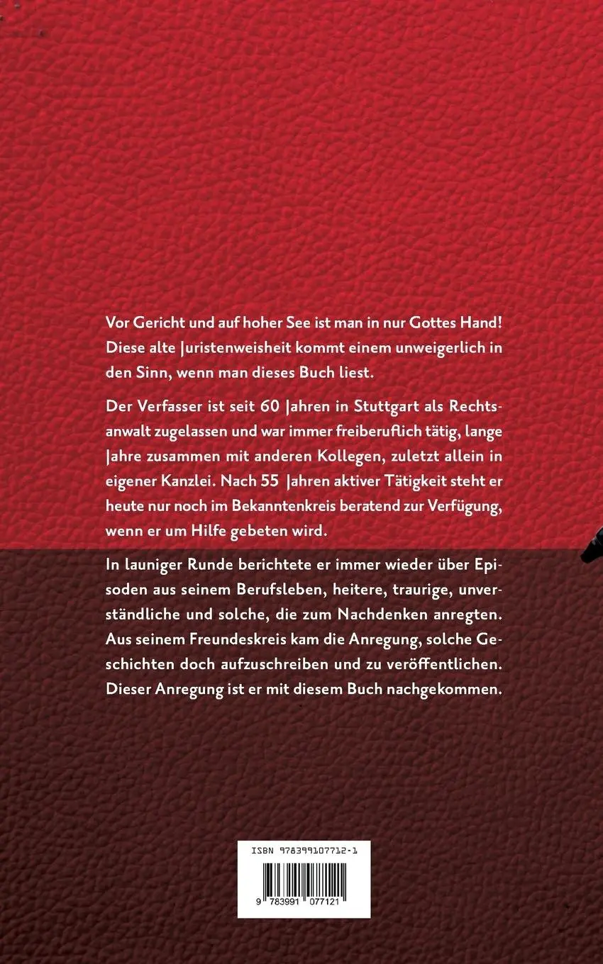 Rückseite: 9783991077121 | Erinnerungen eines Rechtsanwalts aus sechs Jahrzehnten | Rolf Mayer