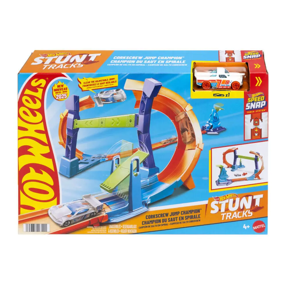 Cover: 194735297221 | Hot Wheels Sprung durch die Spirale | Fensterkarton | JFH36 | Deutsch