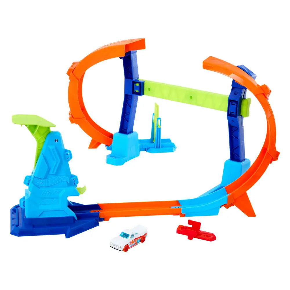 Bild: 194735297221 | Hot Wheels Sprung durch die Spirale | Fensterkarton | JFH36 | Deutsch