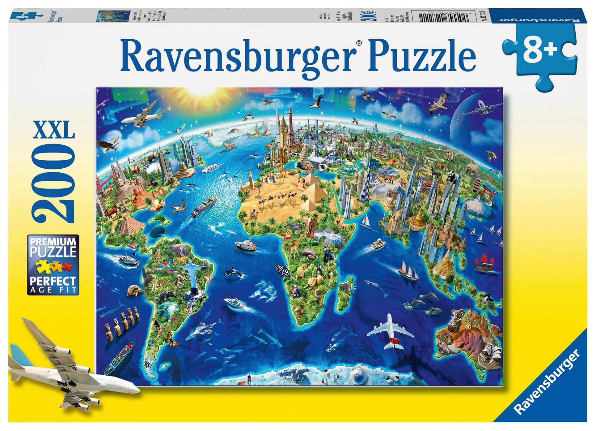Cover: 4005556127221 | Große, weite Welt. Kinderpuzzle 200 Teile | Spiel | Kinderpuzzle