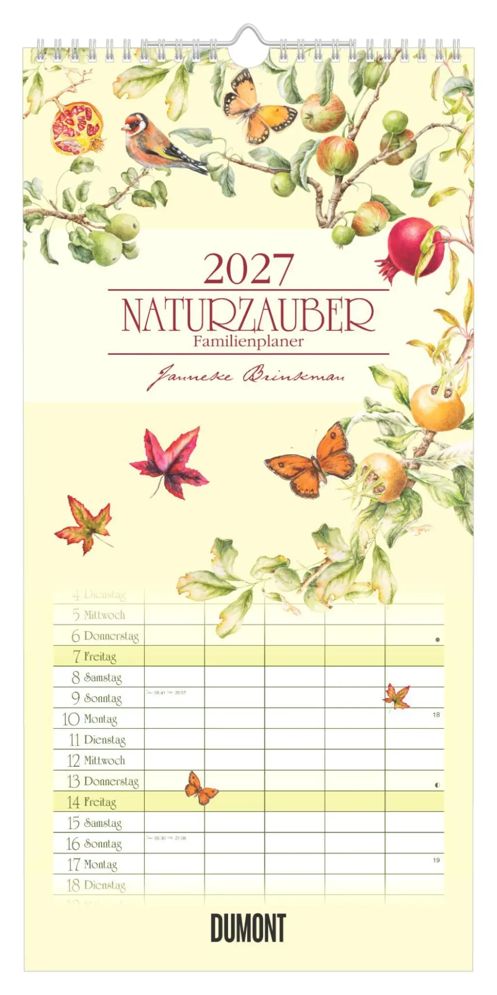 Cover: 4069095017221 | Naturzauber Familienplaner 2027 | Neumann Verlage GmbH &amp; Co KG | 14 S.