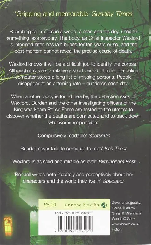 Rückseite: 9780099517221 | Not in the Flesh | Ruth Rendell | Taschenbuch | 375 S. | Englisch