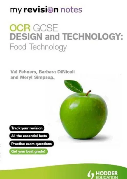 Cover: 9781444167221 | My Revision Notes: OCR GCSE Design and Technology: Food Technology
