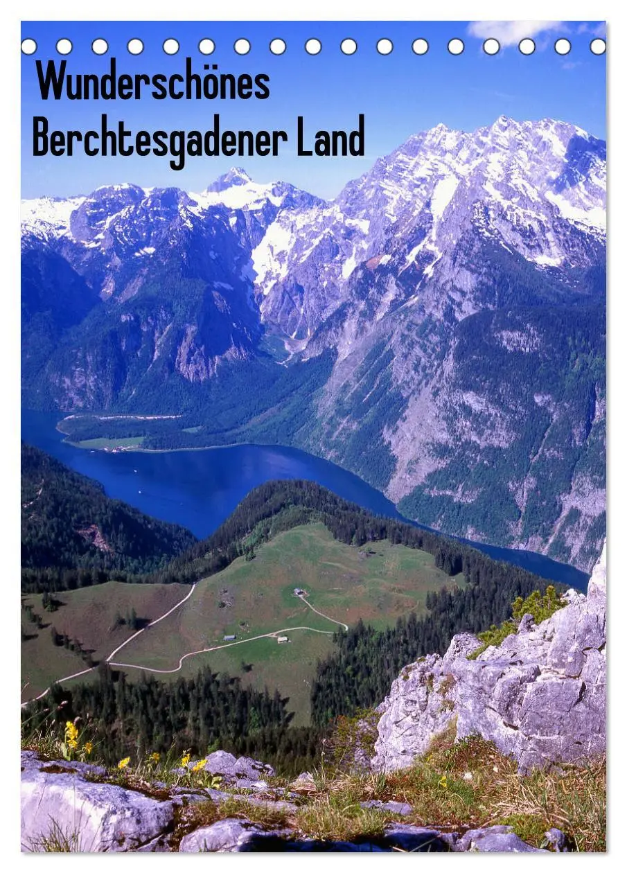 Cover: 9783435987221 | Wunderschönes Berchtesgadener Land (Tischkalender 2025 DIN A5...