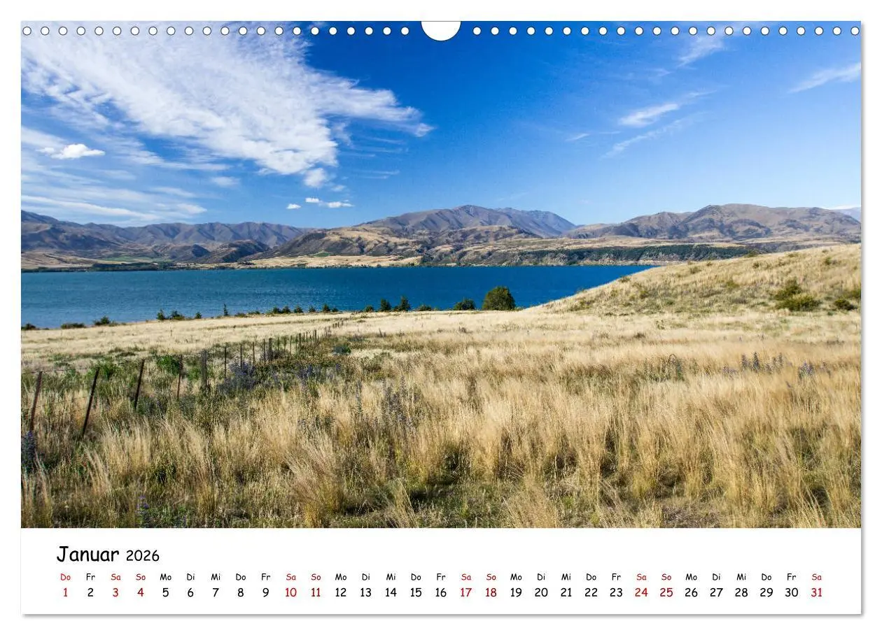 Bild: 9783457907221 | Neuseeland-Aotearoa, Land der weißen Wolke (Wandkalender 2026 DIN...