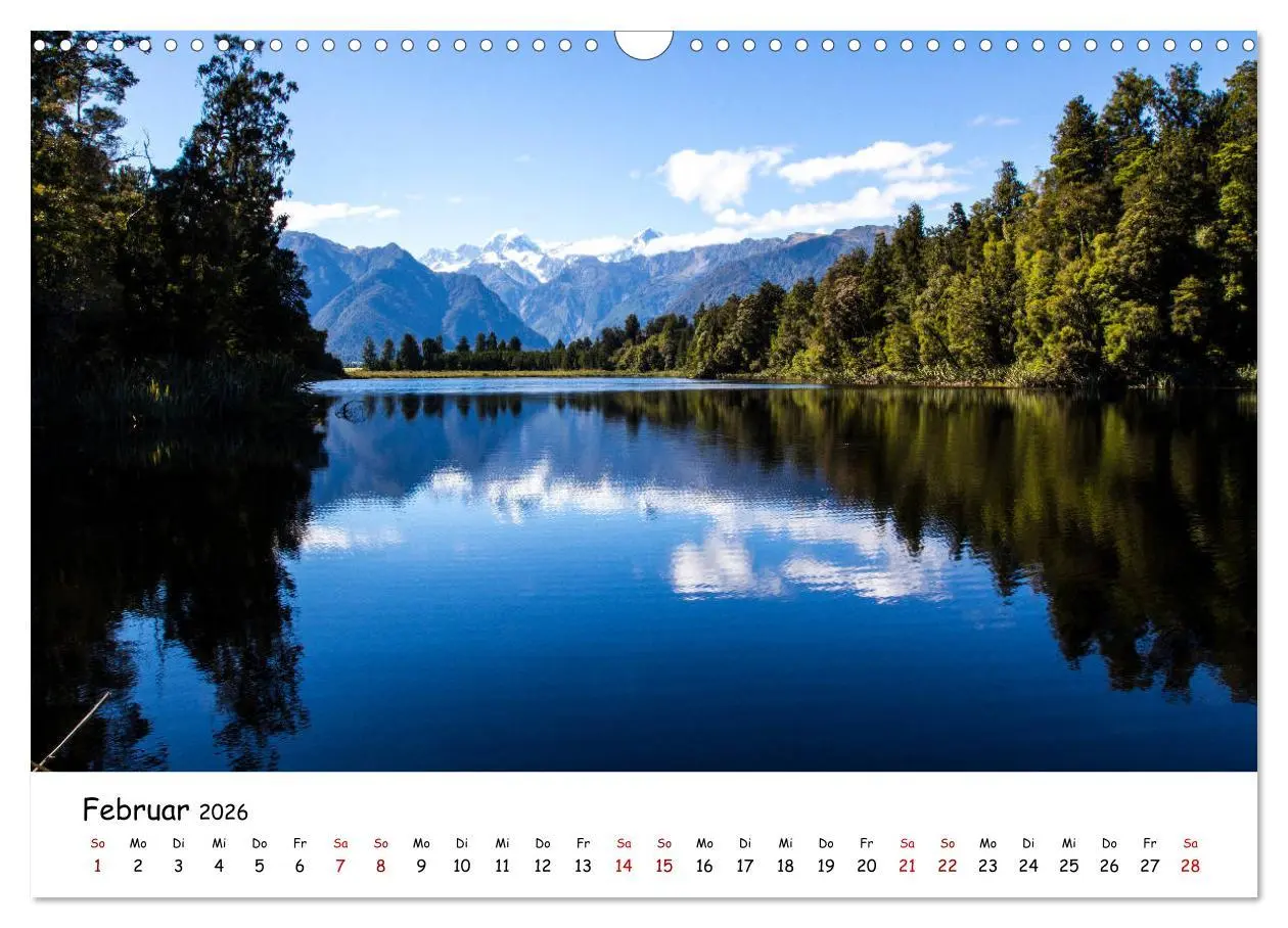Bild: 9783457907221 | Neuseeland-Aotearoa, Land der weißen Wolke (Wandkalender 2026 DIN...