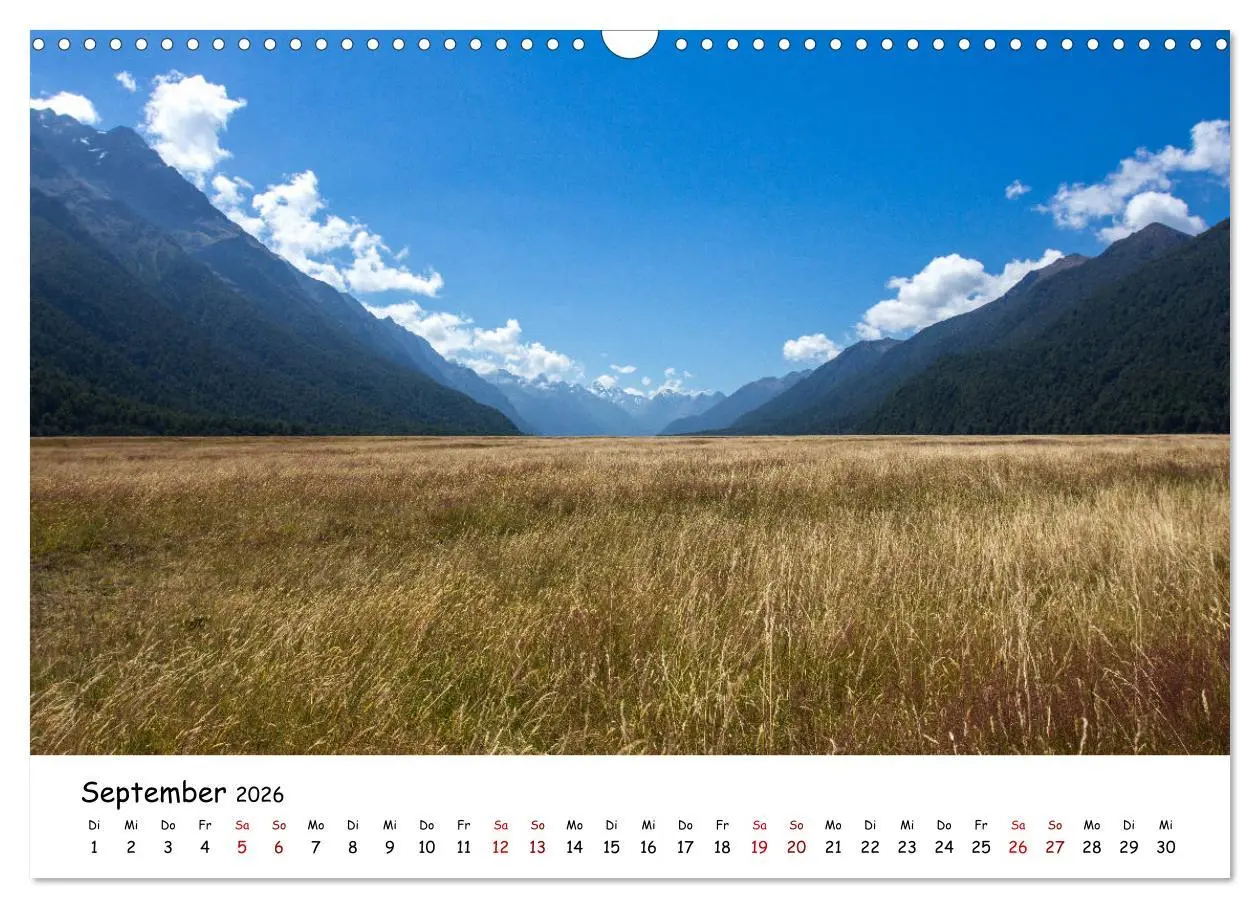Bild: 9783457907221 | Neuseeland-Aotearoa, Land der weißen Wolke (Wandkalender 2026 DIN...