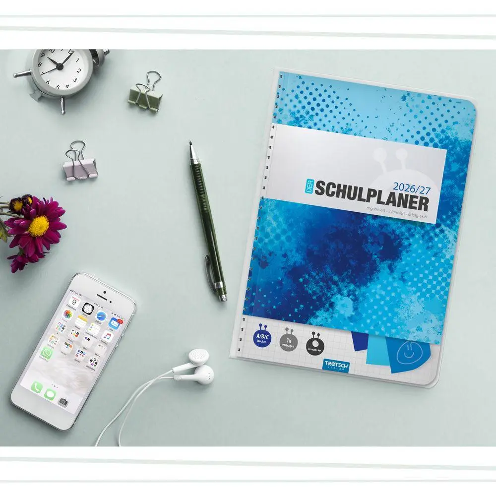 Bild: 9783988027221 | TRÖTSCH - Schulplaner Blau 26/27 | Trötsch Verlag GmbH &amp; Co. KG