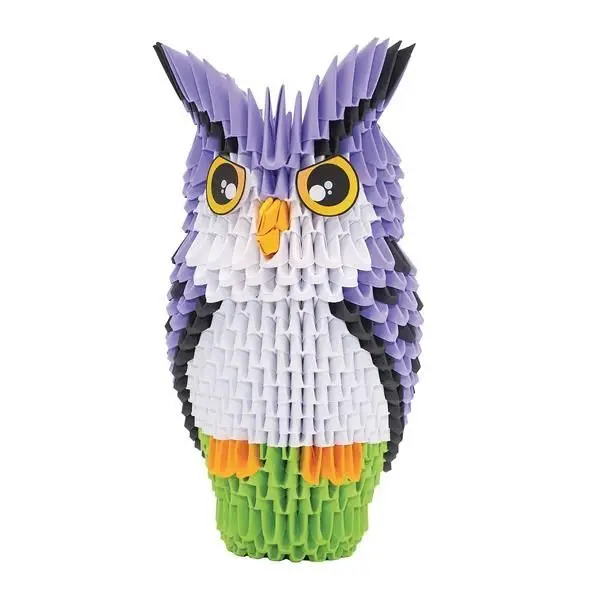 Bild: 8032591787321 | Creagami Origami 3D Eule 657 Teile | Kit (Bastelset) | 3178732 | 2024