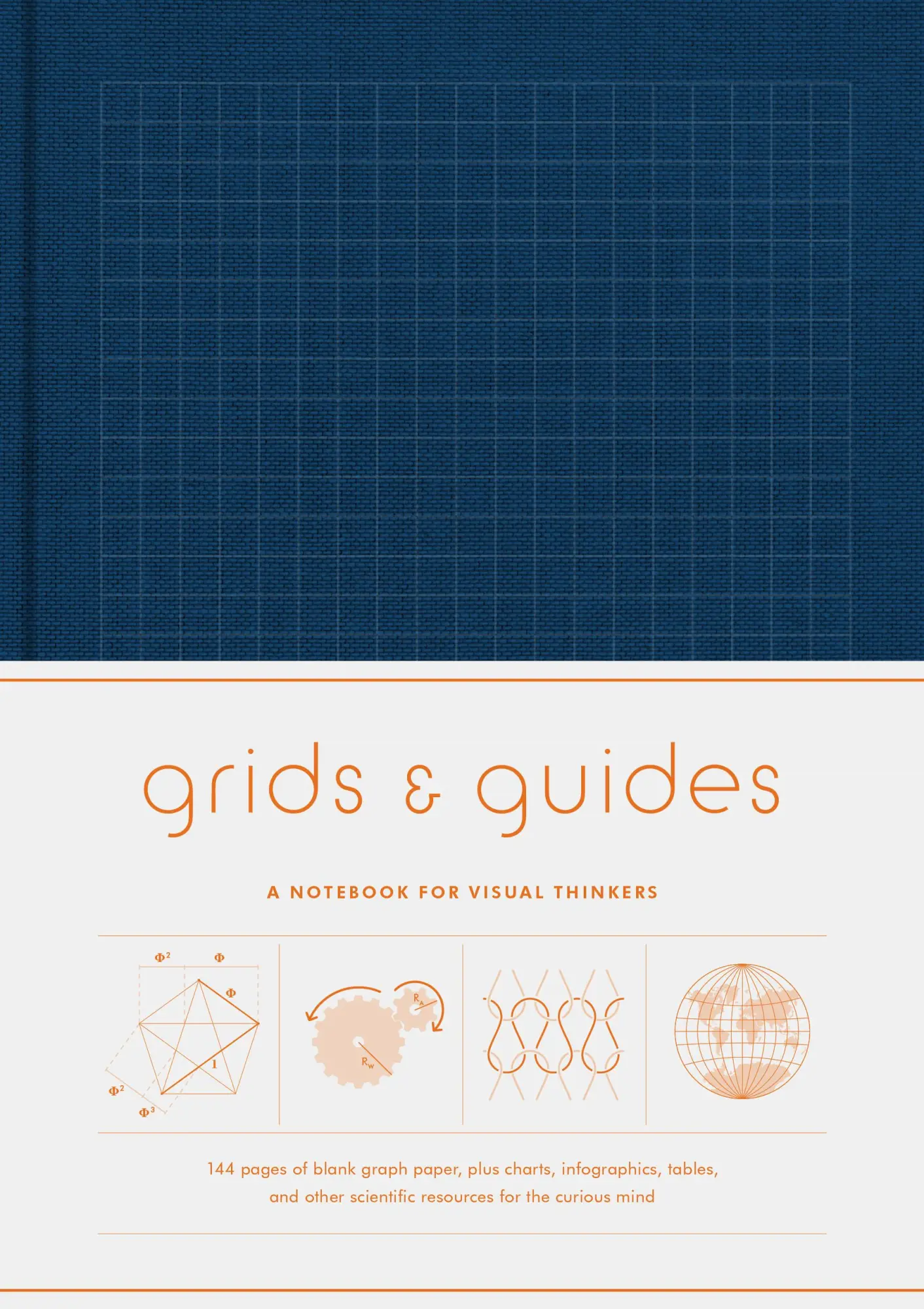 Cover: 9781616897321 | Grids &amp; Guides (Navy) | A Notebook for Visual Thinkers | Press | Buch