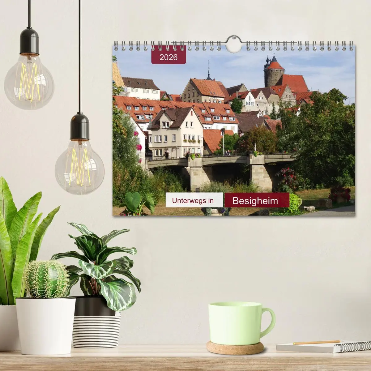 Bild: 9783457827321 | Unterwegs in Besigheim (Wandkalender 2026 DIN A4 quer), CALVENDO...