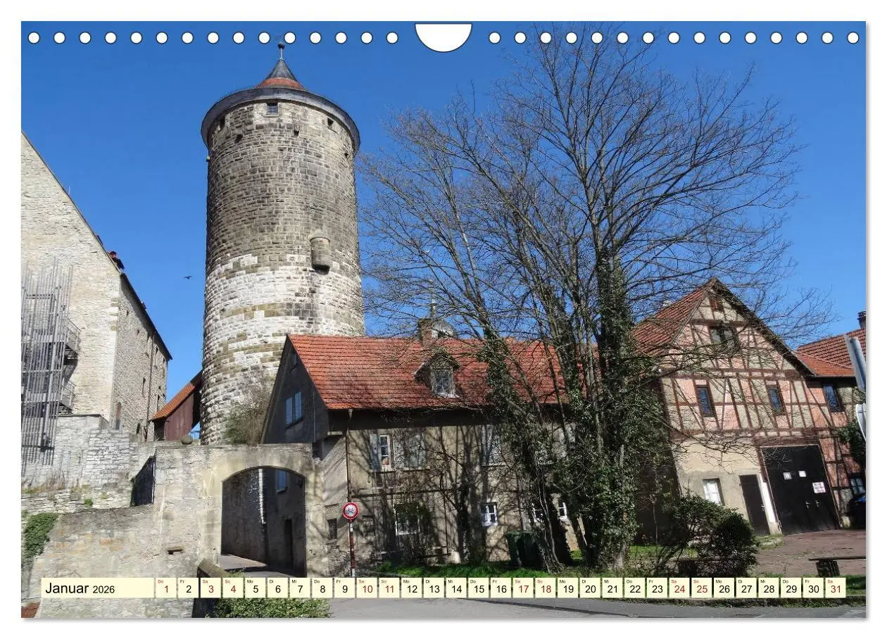 Bild: 9783457827321 | Unterwegs in Besigheim (Wandkalender 2026 DIN A4 quer), CALVENDO...