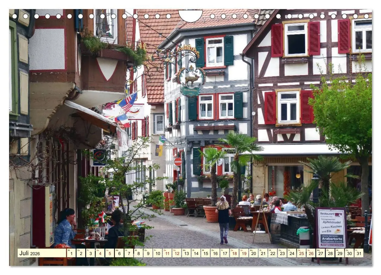 Bild: 9783457827321 | Unterwegs in Besigheim (Wandkalender 2026 DIN A4 quer), CALVENDO...