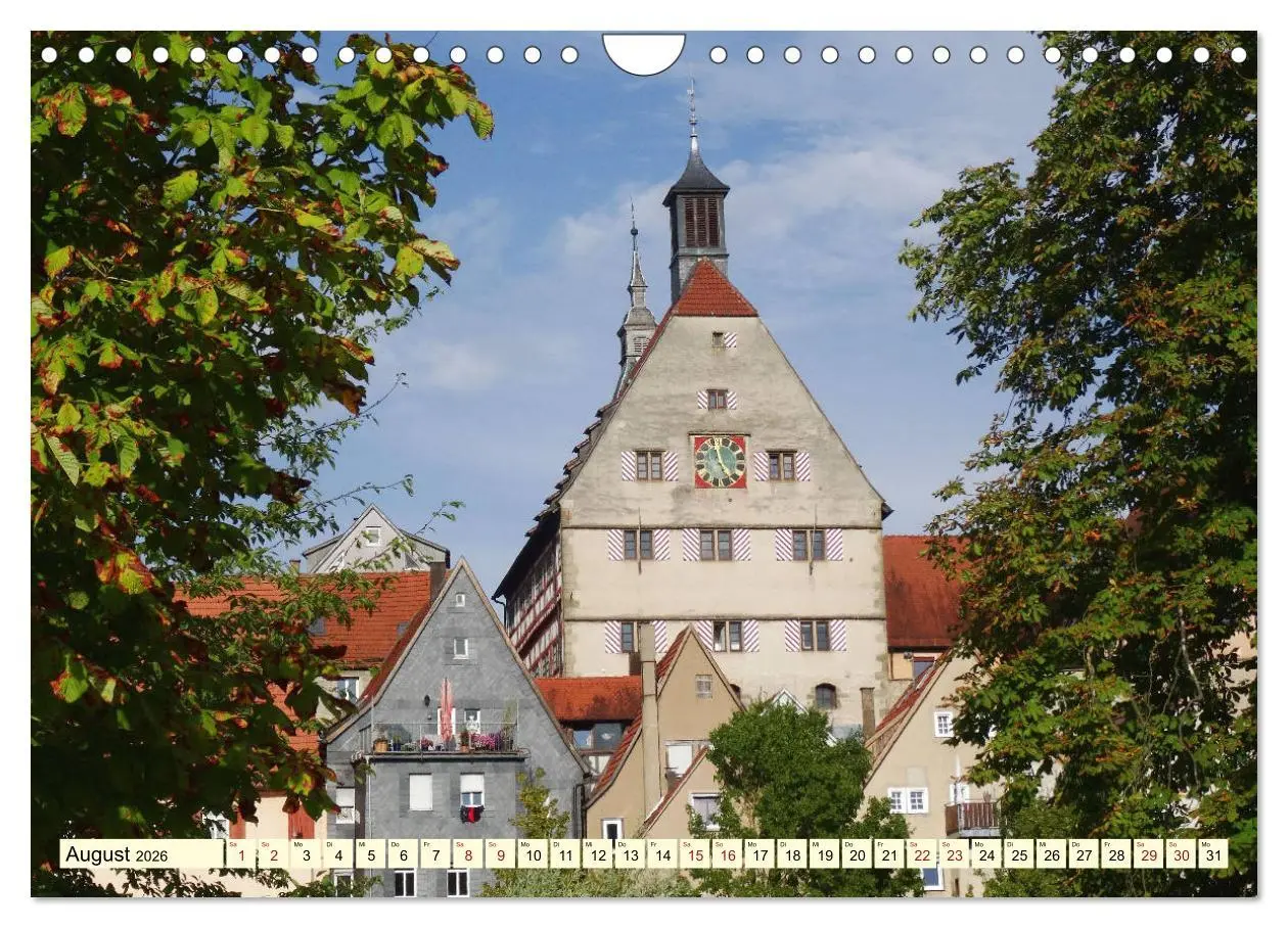 Bild: 9783457827321 | Unterwegs in Besigheim (Wandkalender 2026 DIN A4 quer), CALVENDO...