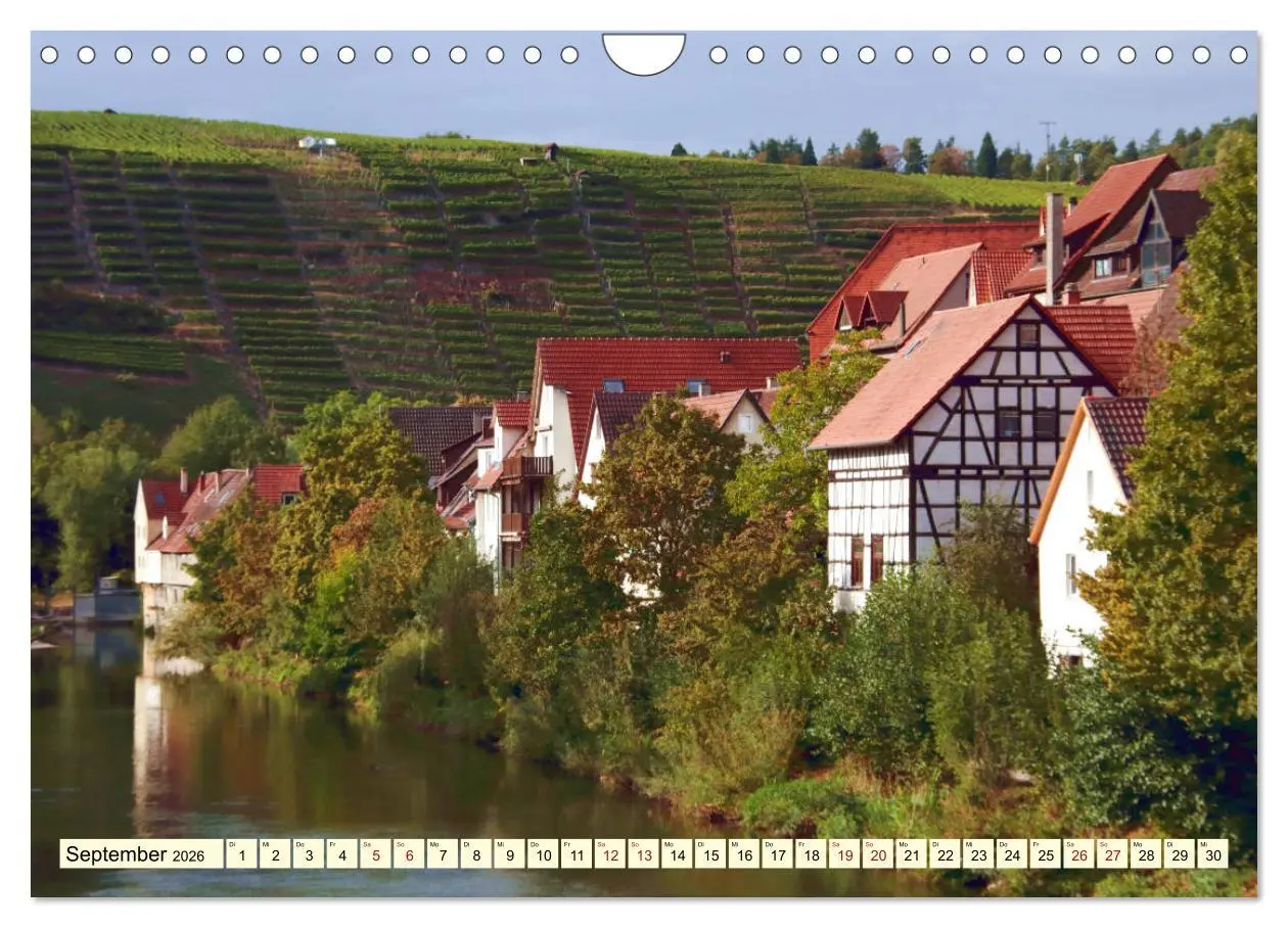 Bild: 9783457827321 | Unterwegs in Besigheim (Wandkalender 2026 DIN A4 quer), CALVENDO...