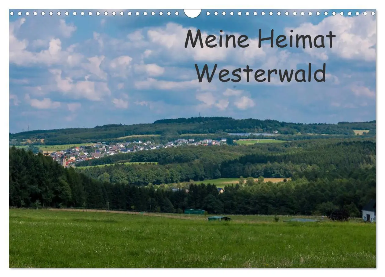 Cover: 9783516087321 | Meine Heimat Westerwald (Wandkalender 2026 DIN A3 quer), CALVENDO...