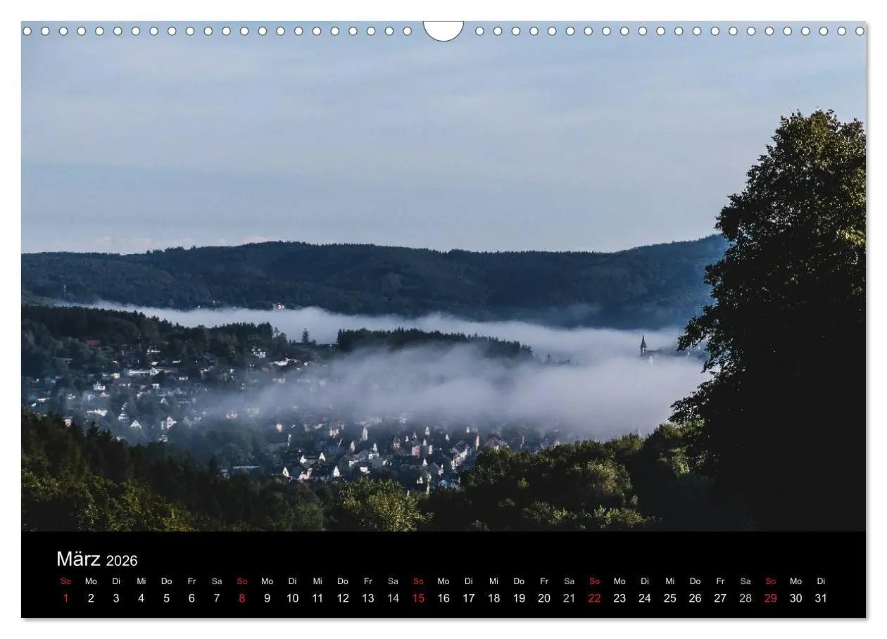 Bild: 9783516087321 | Meine Heimat Westerwald (Wandkalender 2026 DIN A3 quer), CALVENDO...