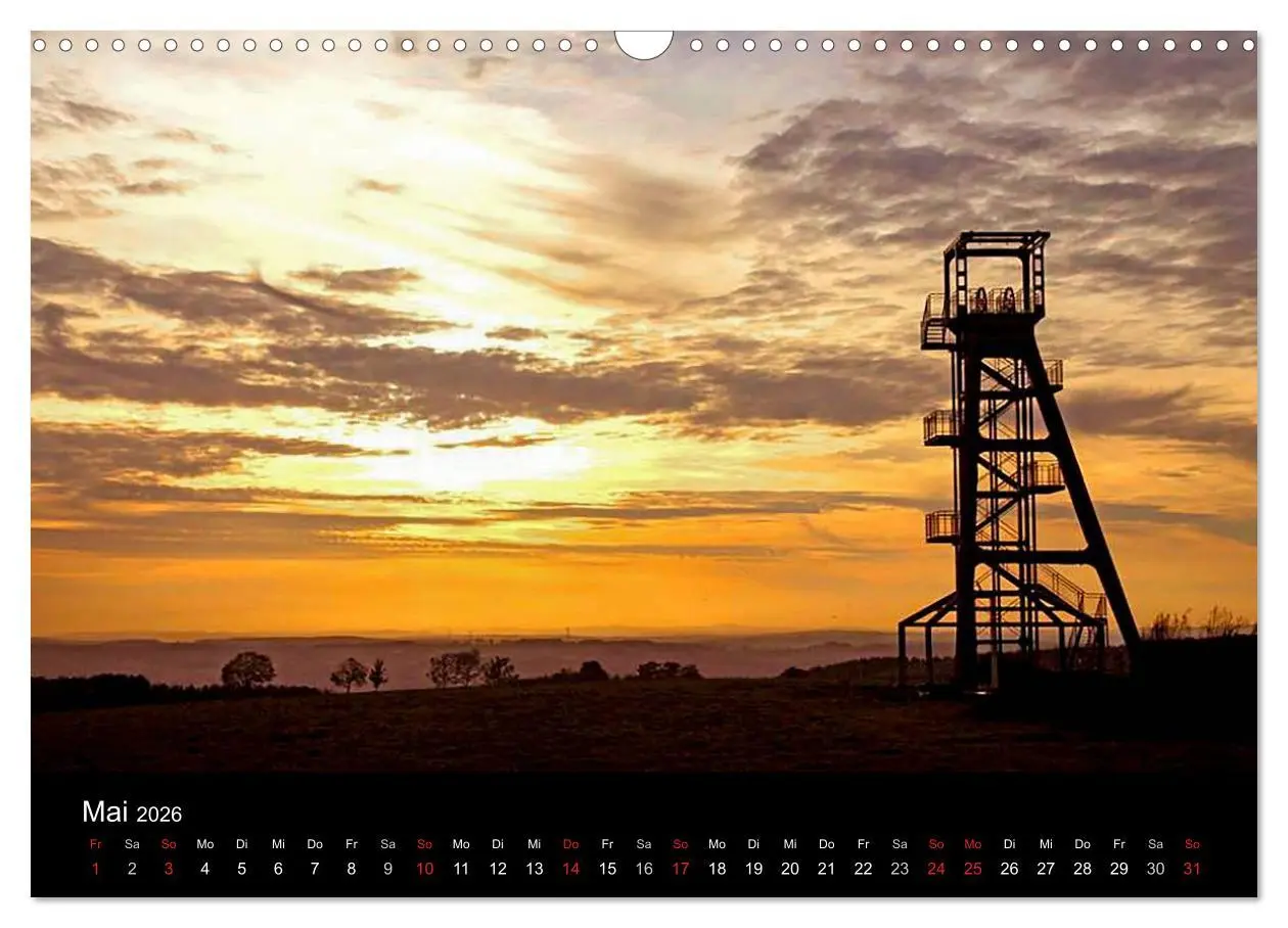Bild: 9783516087321 | Meine Heimat Westerwald (Wandkalender 2026 DIN A3 quer), CALVENDO...