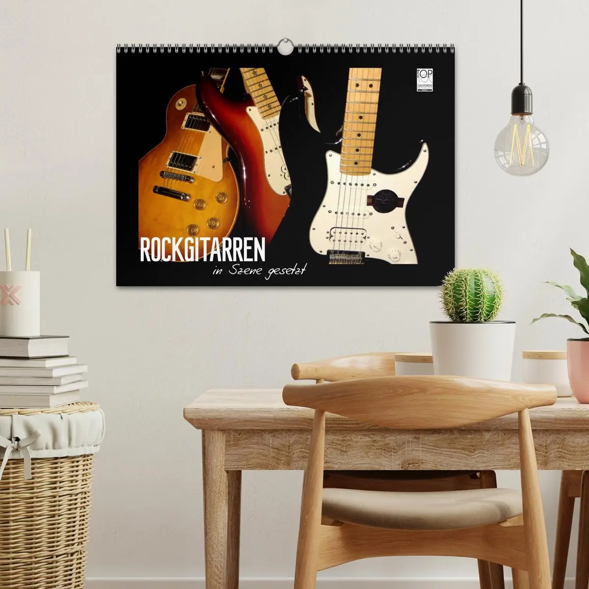 Bild: 9783516157321 | ROCKGITARREN in Szene gesetzt (Wandkalender 2026 DIN A3 quer),...