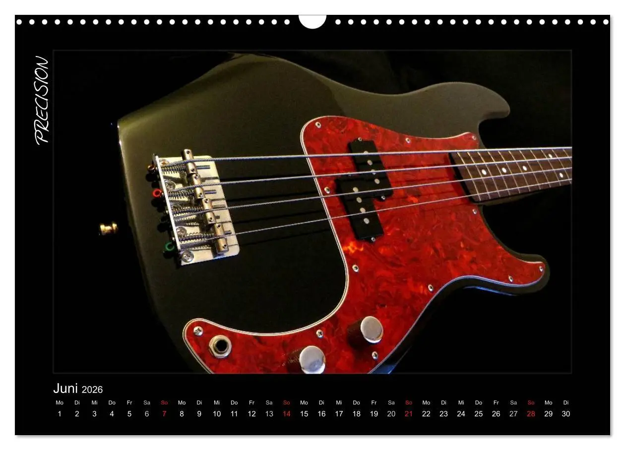 Bild: 9783516157321 | ROCKGITARREN in Szene gesetzt (Wandkalender 2026 DIN A3 quer),...