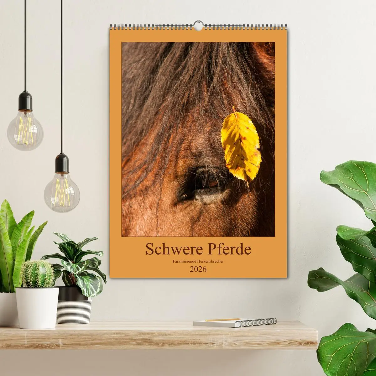 Bild: 9783516397321 | Schwere Pferde - Faszinierende Herzensbrecher (Wandkalender 2026...