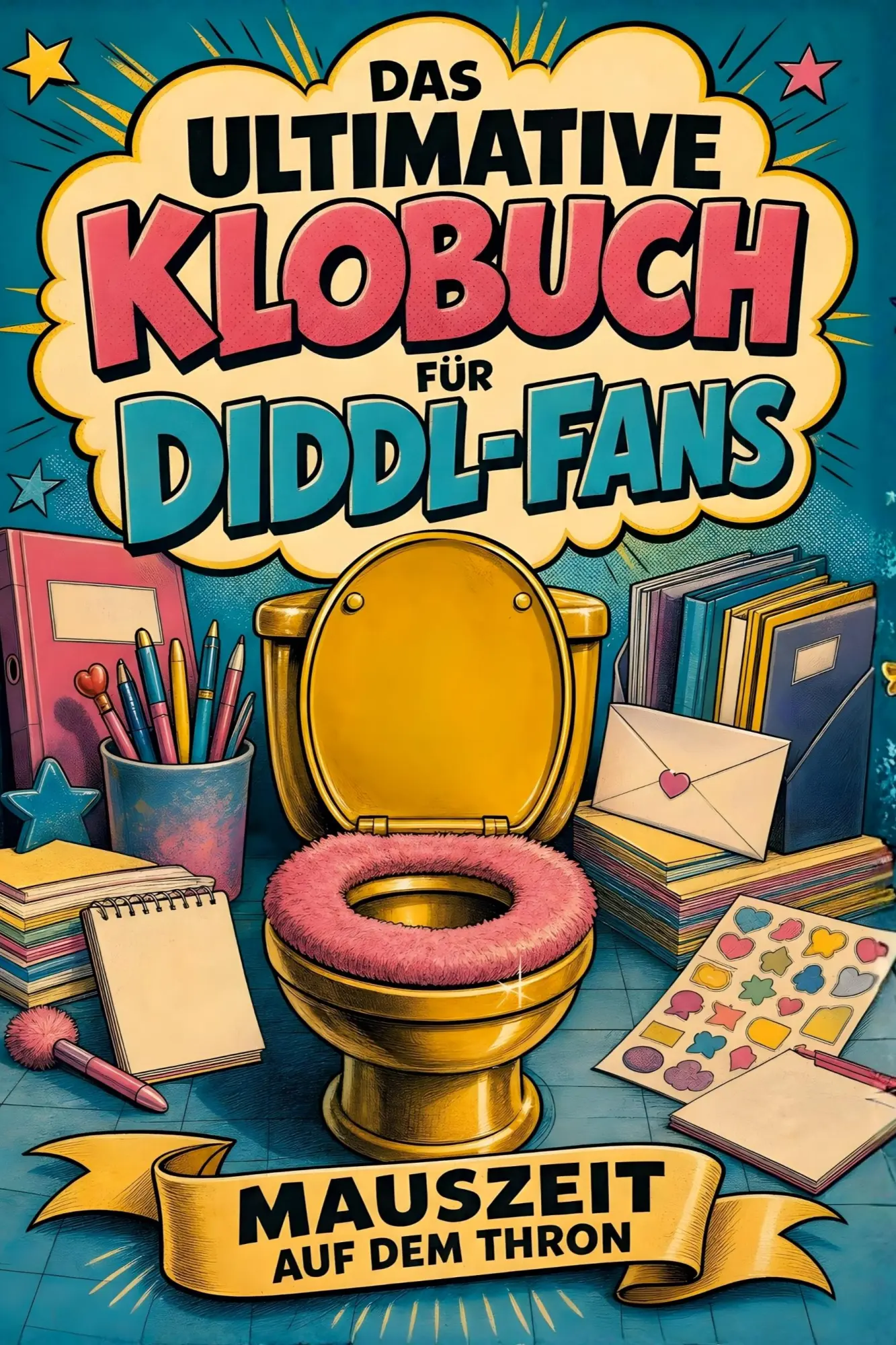 Cover: 9783696107321 | Das ultimative Klobuch für Diddl-Fans | Mauszeit auf dem Thron | Buch