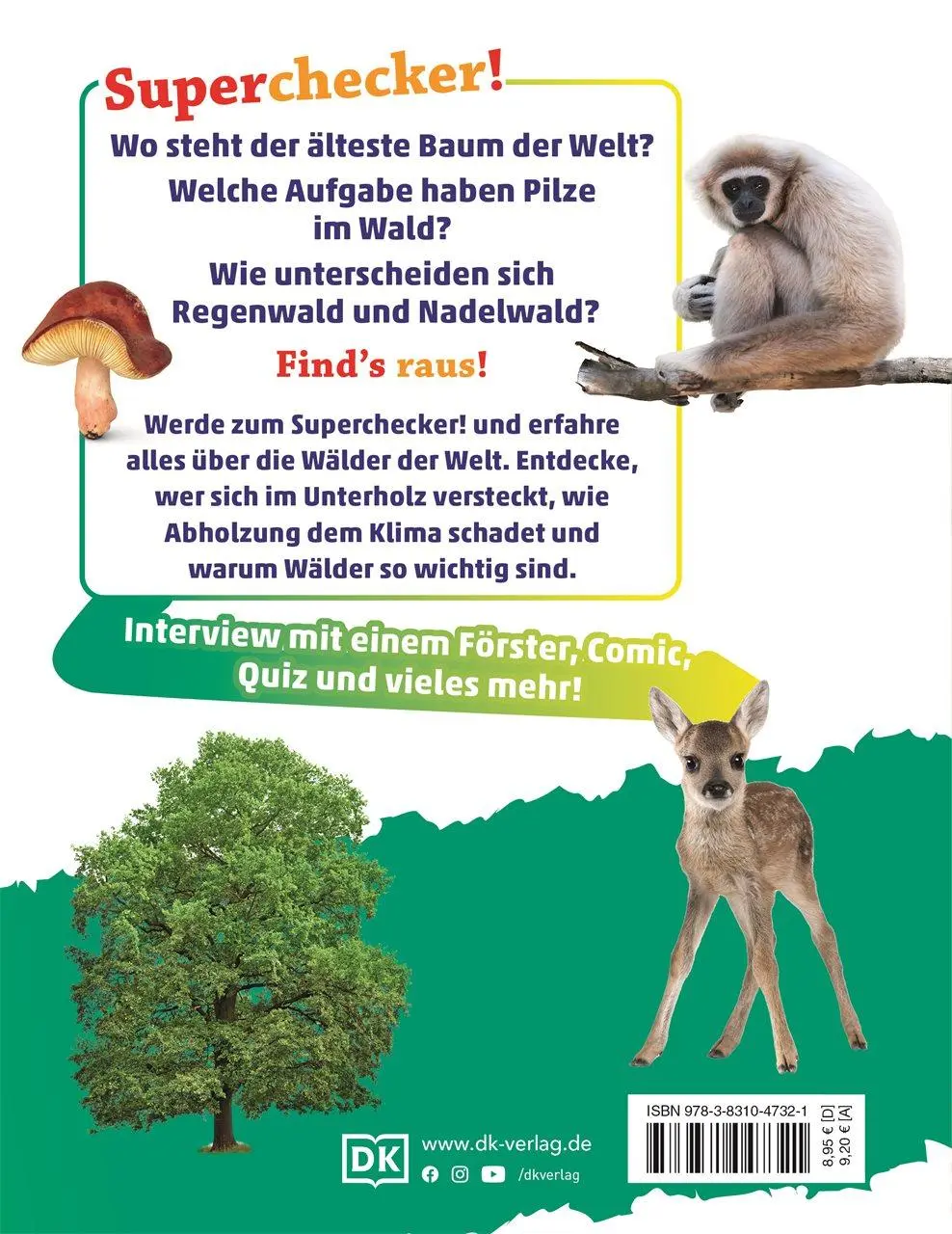 Rückseite: 9783831047321 | Superchecker! Wald | DK Verlag - Kids | Taschenbuch | Superchecker!