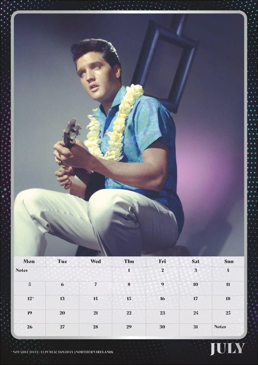 Bild: 9783840197321 | Elvis Posterkalender 2027 | Elvis | Kalender | Danilo | Spiralbindung