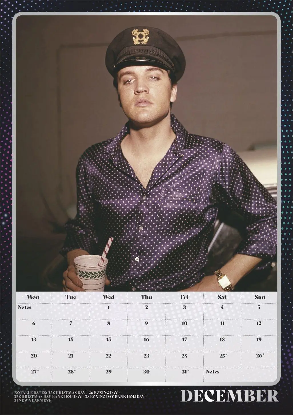 Bild: 9783840197321 | Elvis Posterkalender 2027 | Elvis | Kalender | Danilo | Spiralbindung