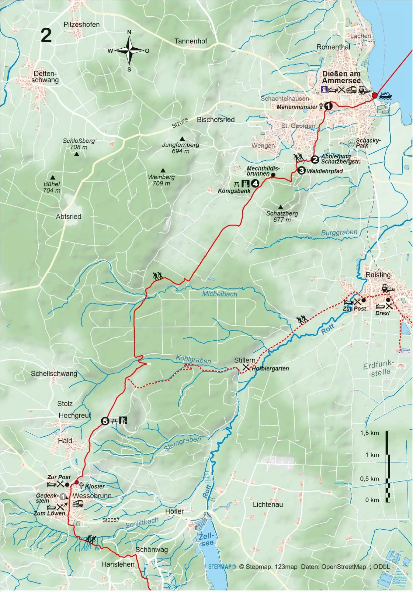 Bild: 9783866867321 | König-Ludwig-Weg | vom Starnberger See nach Füssen | Anette Hausmann