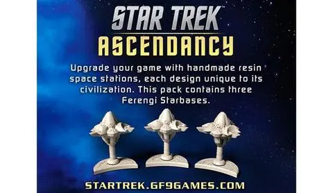 Cover: 9420020237421 | Star Trek: Ascendancy Feringi Starbases | Star Trek | GF9ST033