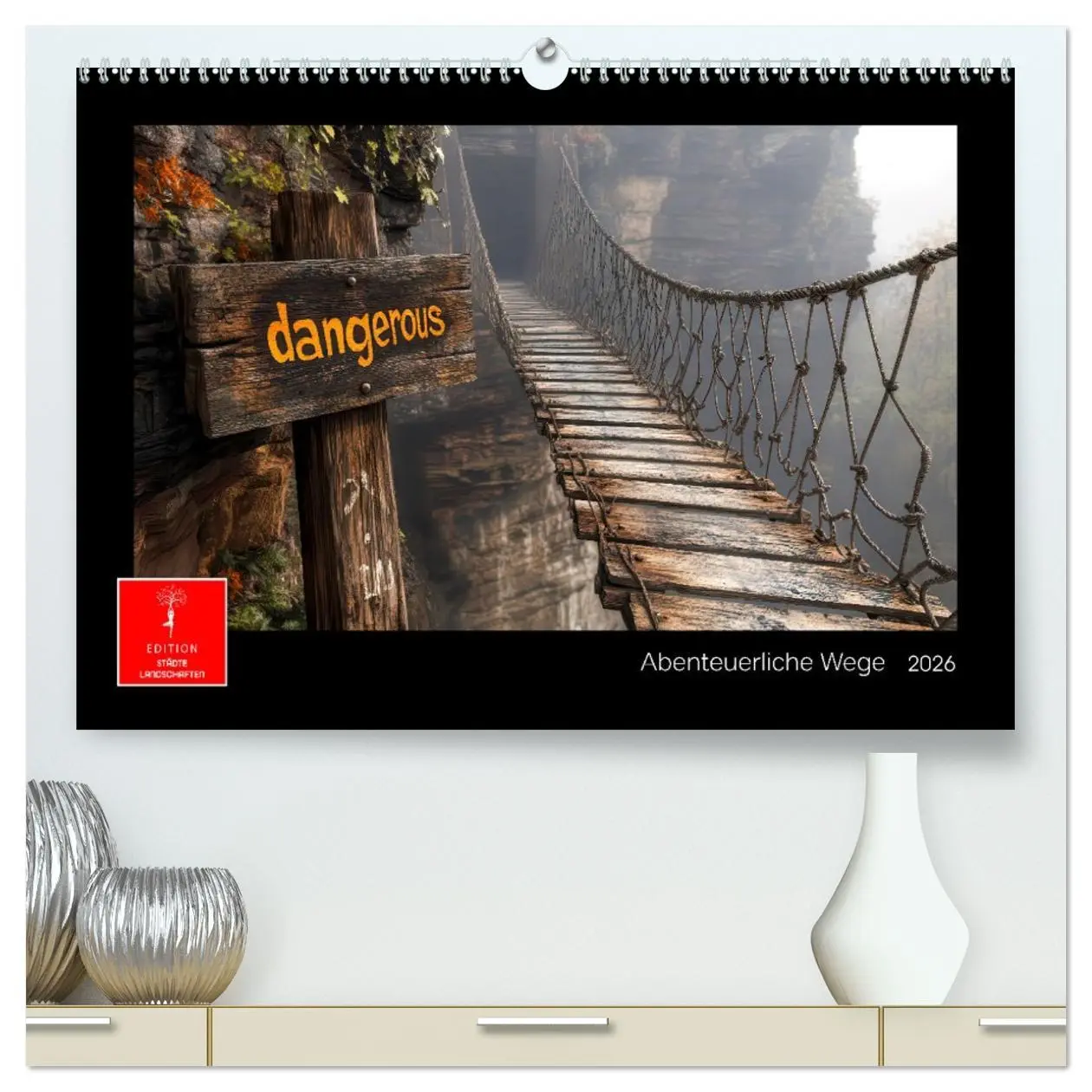 Cover: 9783457297421 | Abenteuerliche Wege (hochwertiger Premium Wandkalender 2026 DIN A2...