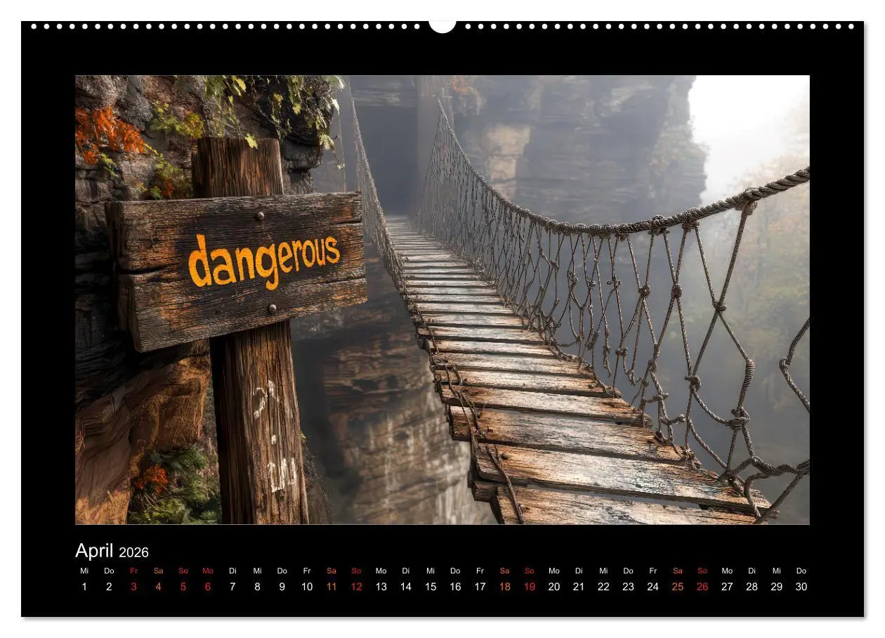 Bild: 9783457297421 | Abenteuerliche Wege (hochwertiger Premium Wandkalender 2026 DIN A2...