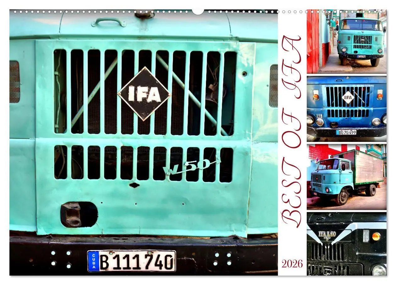 Cover: 9783457507421 | BEST OF IFA (Wandkalender 2026 DIN A2 quer), CALVENDO Monatskalender