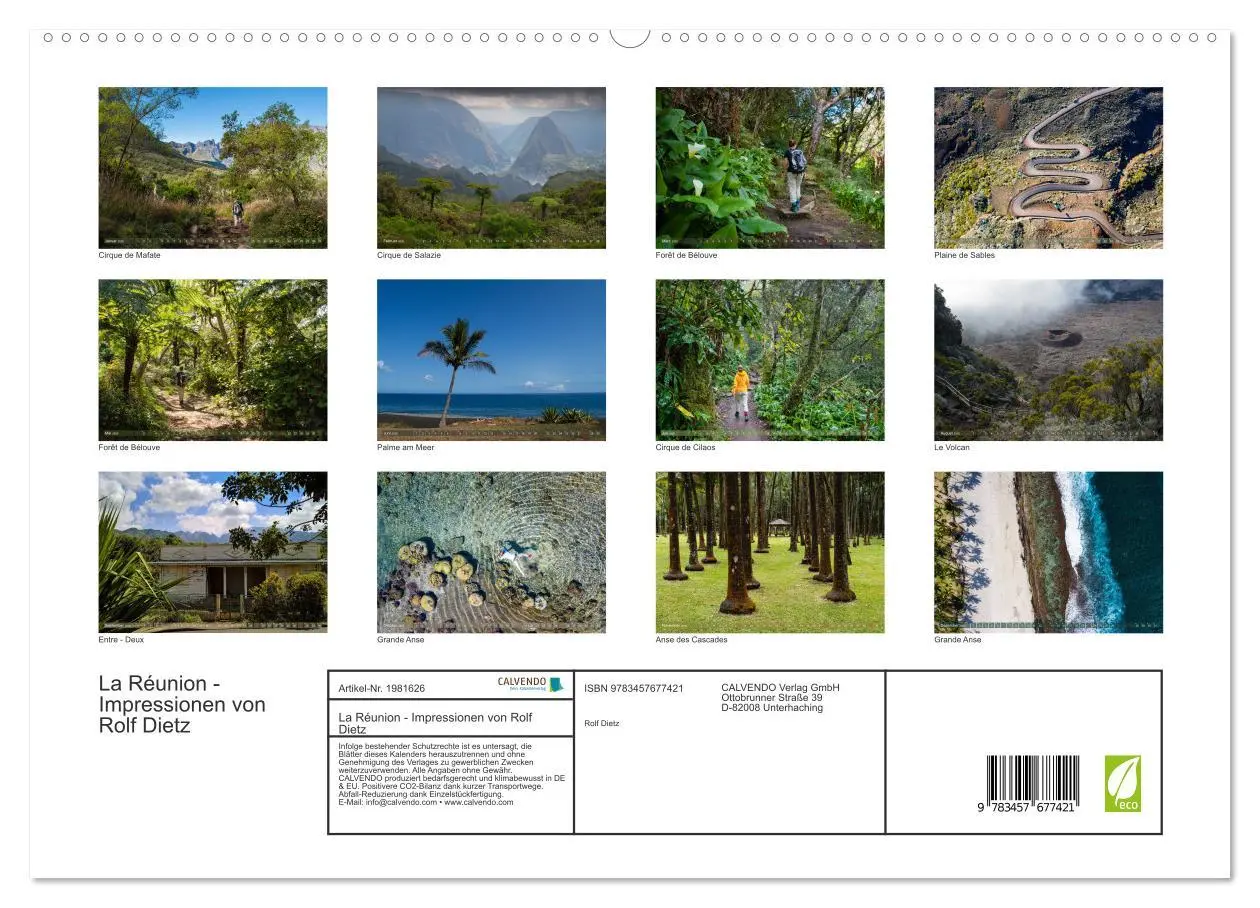 Bild: 9783457677421 | La Réunion - Impressionen von Rolf Dietz (hochwertiger Premium...