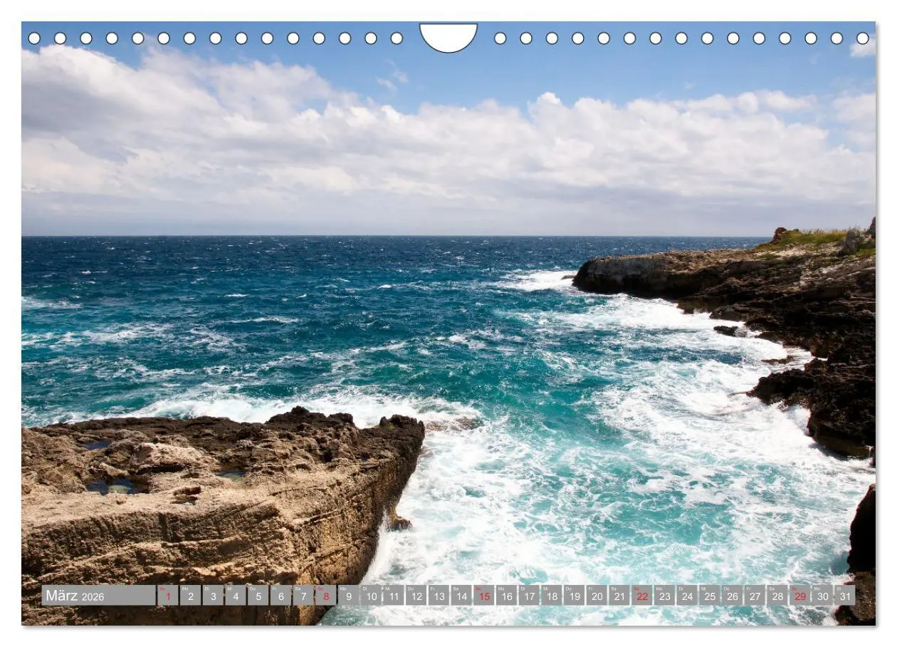 Bild: 9783457987421 | il Salento Meerblicke (Wandkalender 2026 DIN A4 quer), CALVENDO...