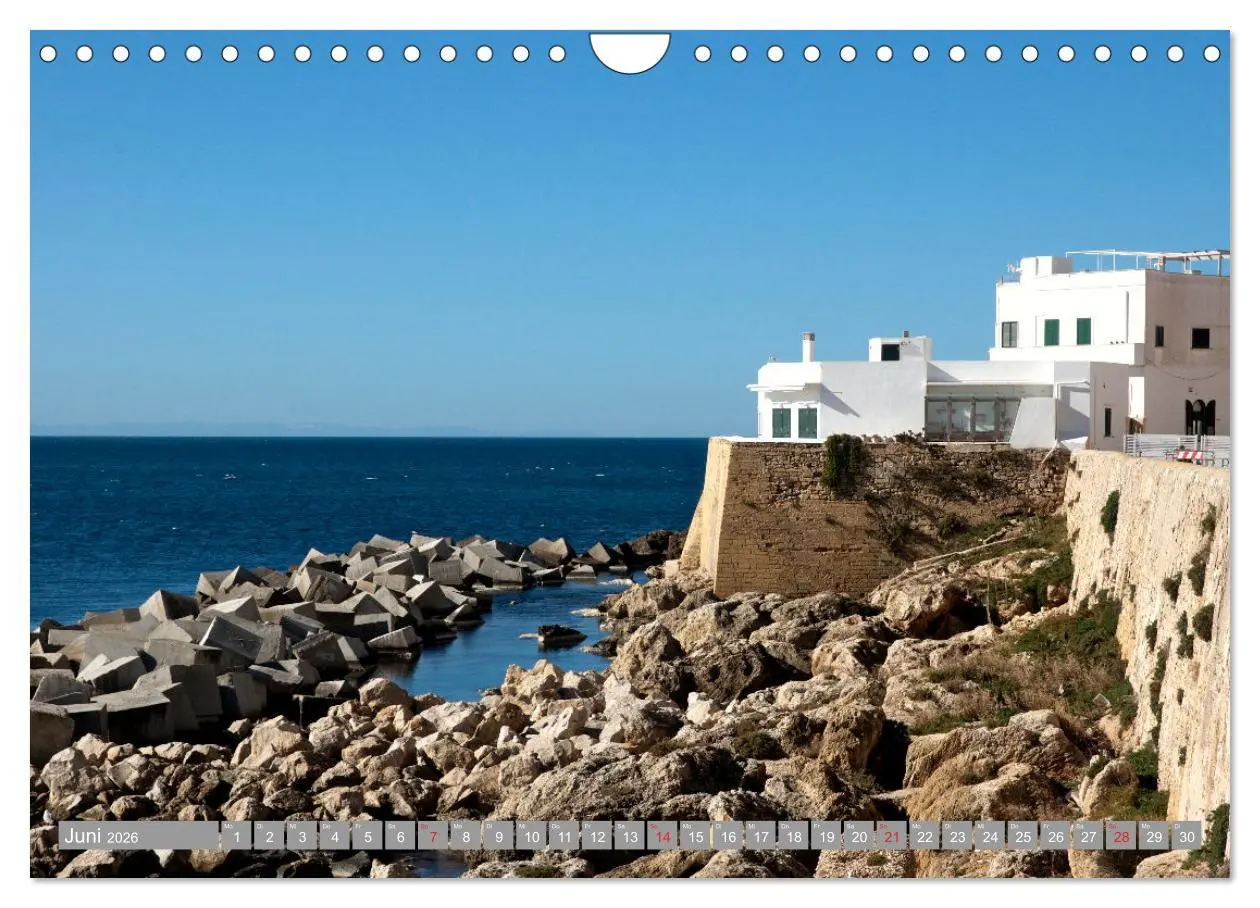 Bild: 9783457987421 | il Salento Meerblicke (Wandkalender 2026 DIN A4 quer), CALVENDO...