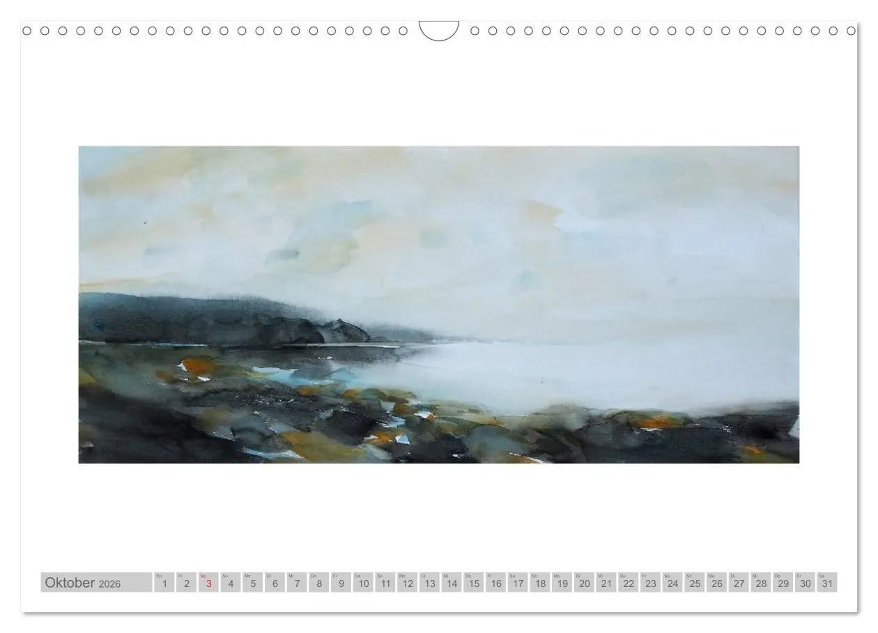 Bild: 9783516077421 | Faszinierende Weite. Rügen-Landschaft im Aquarell (Wandkalender...