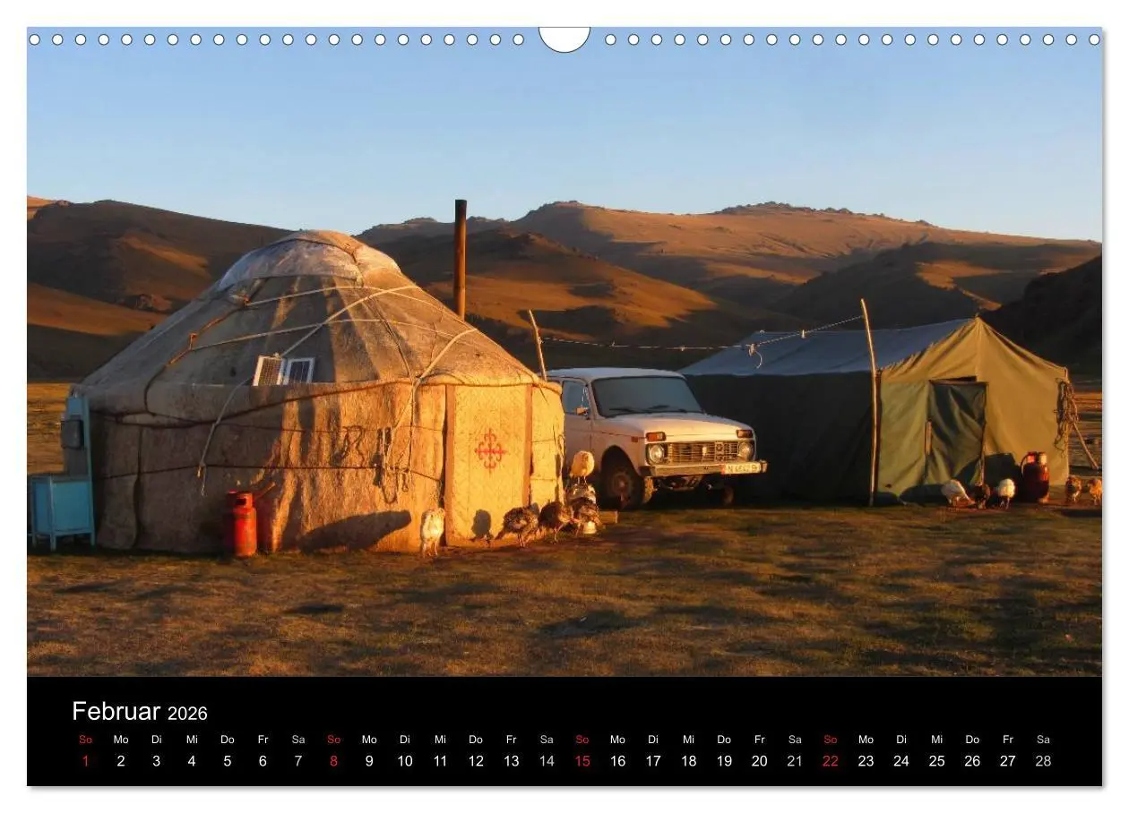 Bild: 9783516147421 | Kirgistan 2026 (Wandkalender 2026 DIN A3 quer), CALVENDO...