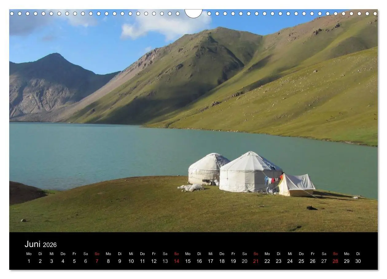 Bild: 9783516147421 | Kirgistan 2026 (Wandkalender 2026 DIN A3 quer), CALVENDO...