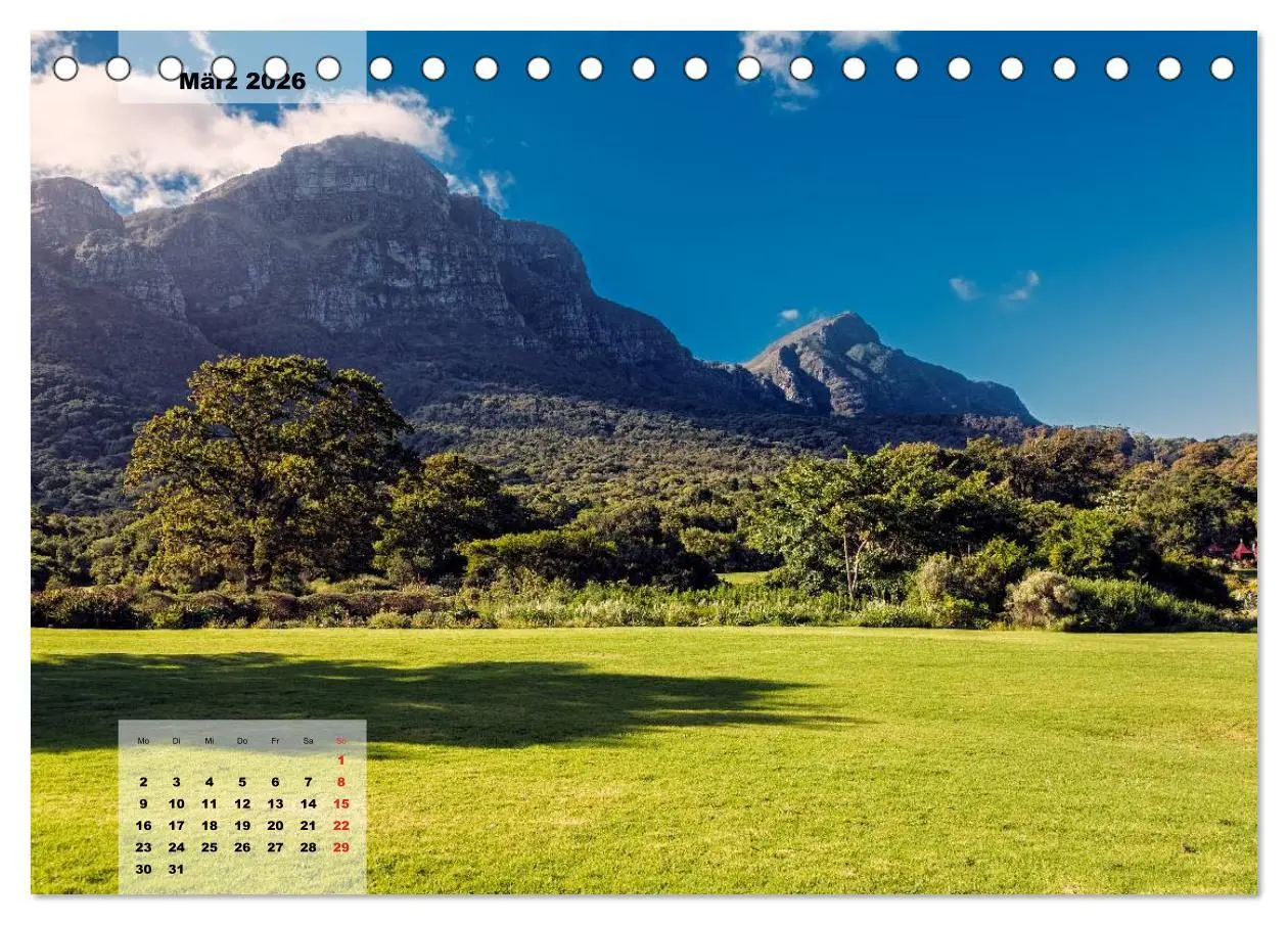 Bild: 9783516217421 | Südafrika - Kapstadt und Westkap (Tischkalender 2026 DIN A5 quer),...