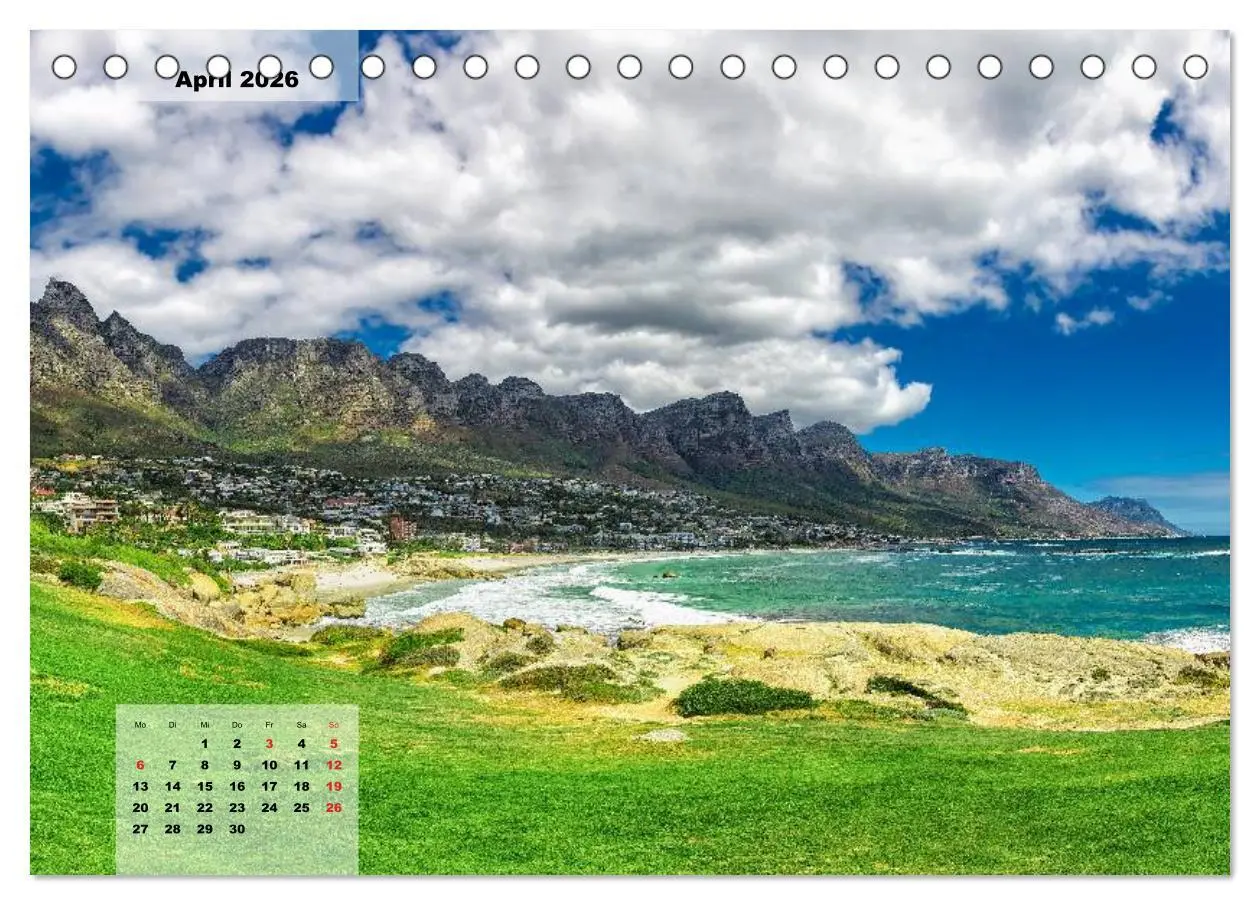 Bild: 9783516217421 | Südafrika - Kapstadt und Westkap (Tischkalender 2026 DIN A5 quer),...